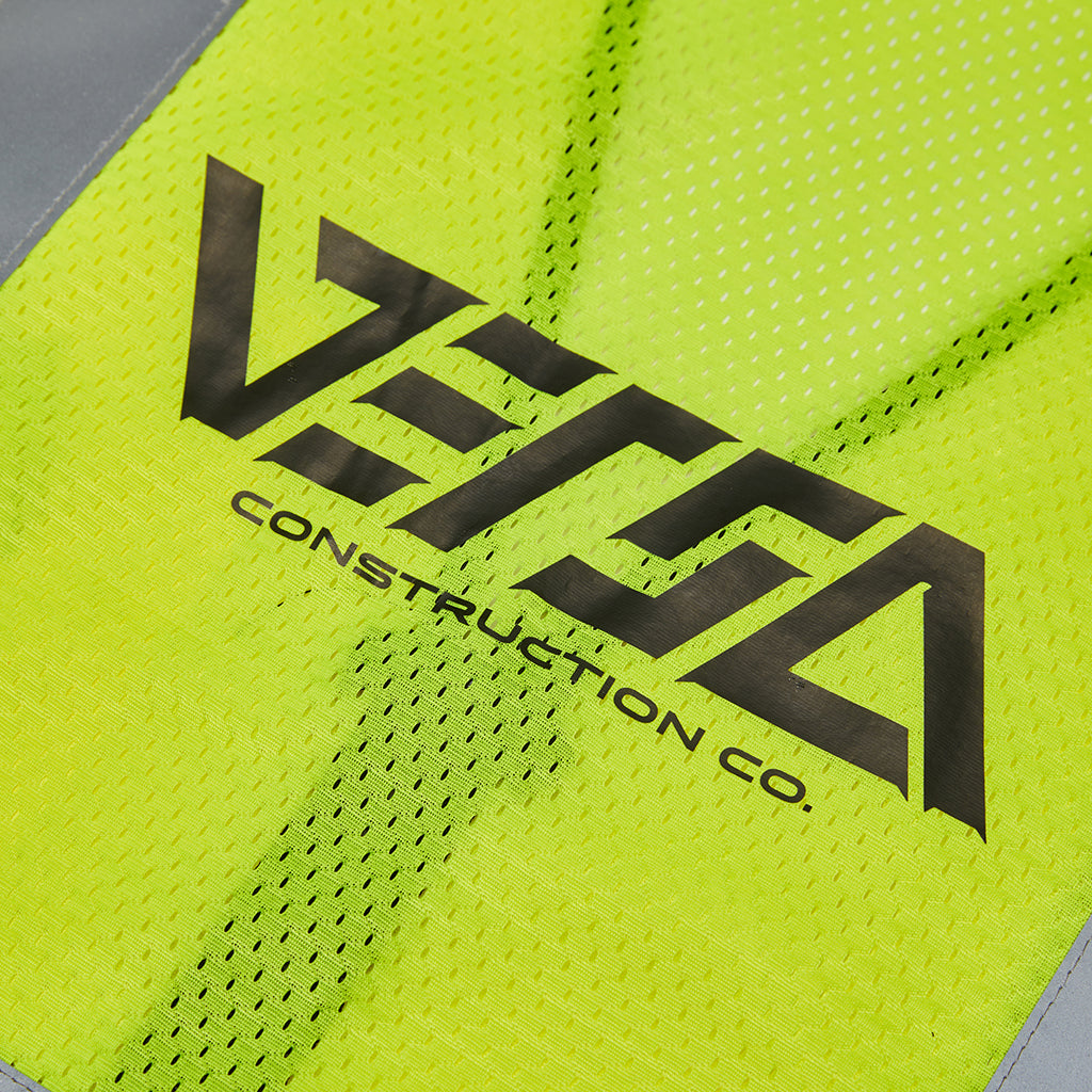 Versa Construction Co. Safety Vest, Yellow